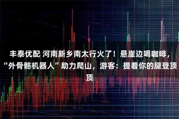 丰泰优配 河南新乡南太行火了！悬崖边喝咖啡，“外骨骼机器人”助力爬山，游客：提着你的腿登顶