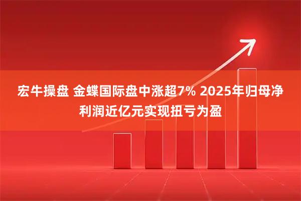 宏牛操盘 金蝶国际盘中涨超7% 2025年归母净利润近亿元实现扭亏为盈