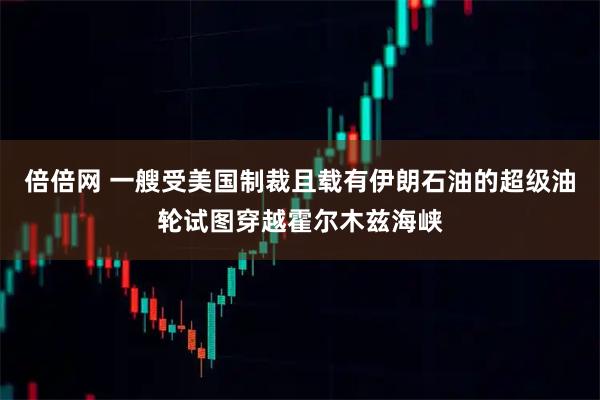 倍倍网 一艘受美国制裁且载有伊朗石油的超级油轮试图穿越霍尔木兹海峡